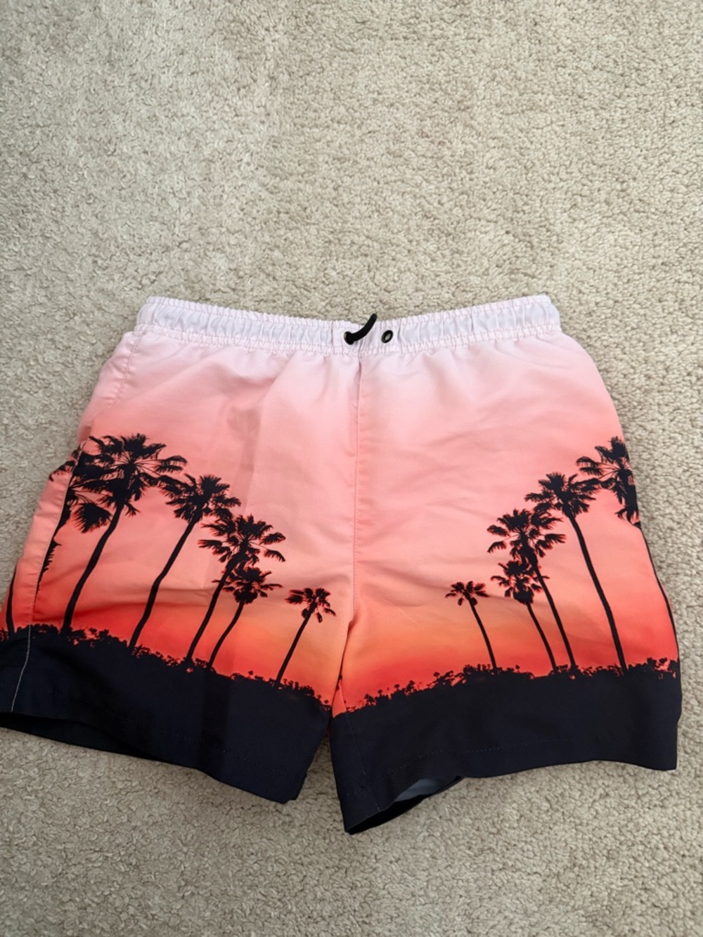 Zara boys Gradient Palm Swim Trunks 11-12 years